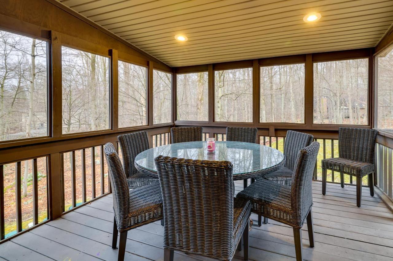 Cozy Big Bass Lake Home With Hot Tub And Game Room! Gouldsboro Esterno foto
