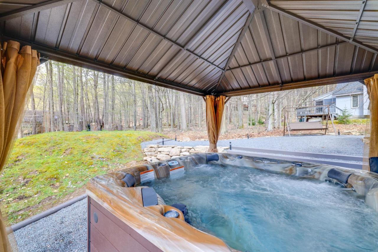 Cozy Big Bass Lake Home With Hot Tub And Game Room! Gouldsboro Esterno foto